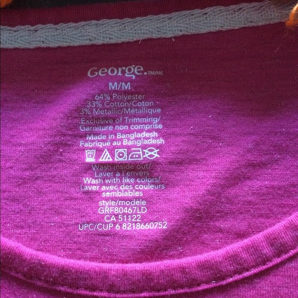 Long Sleeved Sparkly T-Shirt - Picture 5 of 5